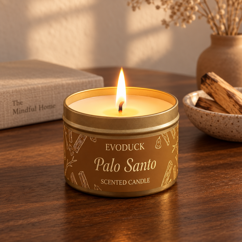 Palo Santo Scented Candles Premium Palo Santo Purify Elevate Energy Cleansing Candle for Meditation Winter Gifts Gift for Woman