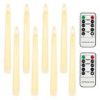 300 Hours Lighting Time Flameless LED Candle Warm Light Flickering Flame Simulation Table Candle for Holiday Wedding Home Decor