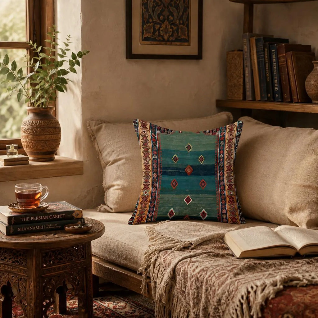 Vintage Persian Style Pillow Cover