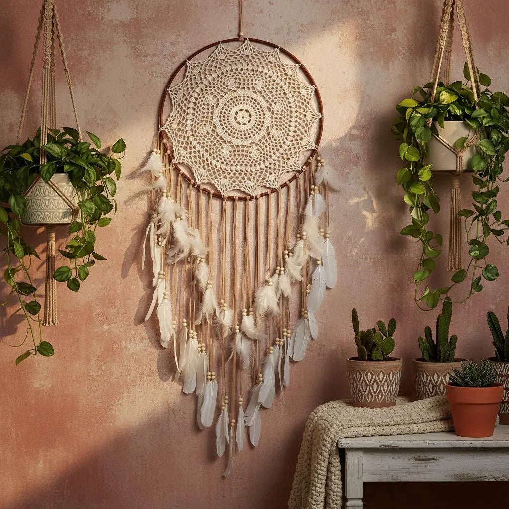 Large Boho Dreamcatcher