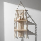 Macrame Wall Shelf Boho 