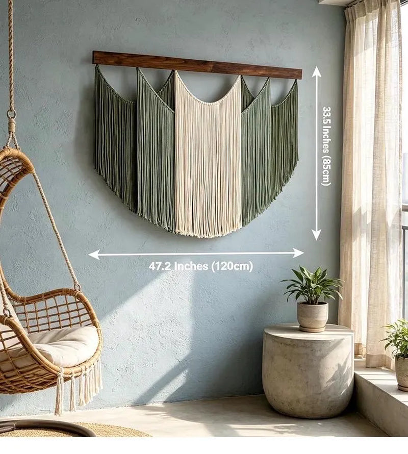 Large Boho Macrame Wall Hanging 