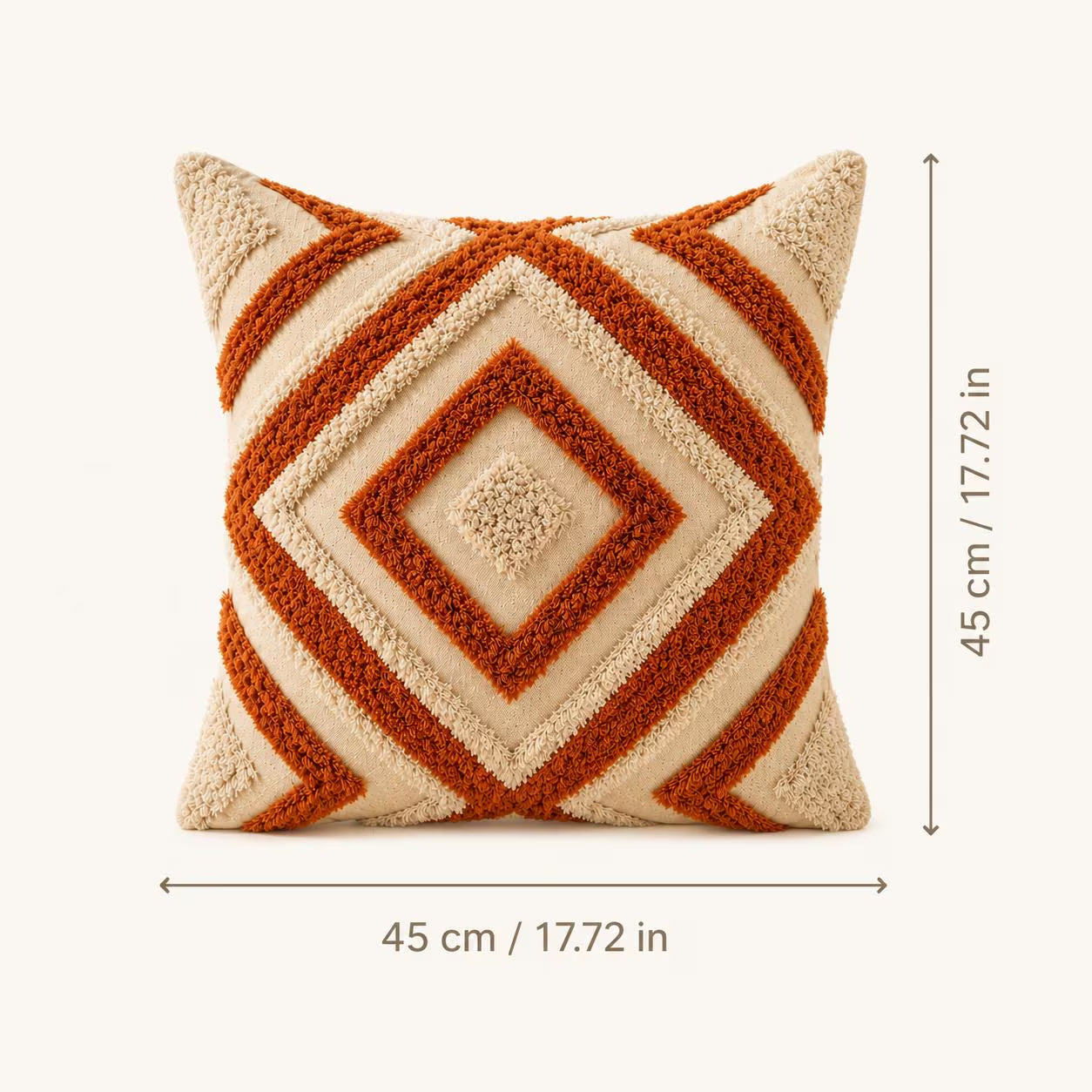 Boho Tufted Pillow Cover