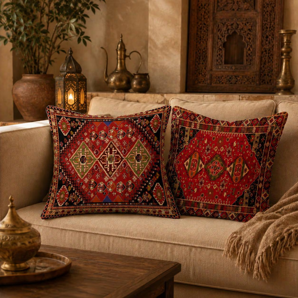Vintage Persian Style Pillow Cover