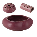 Simplicity Lotus Seedpod Ceramic Vase Artificial Flower Decorative Flowers Pots Desk Decoration Floral Arrangement Modern Decor