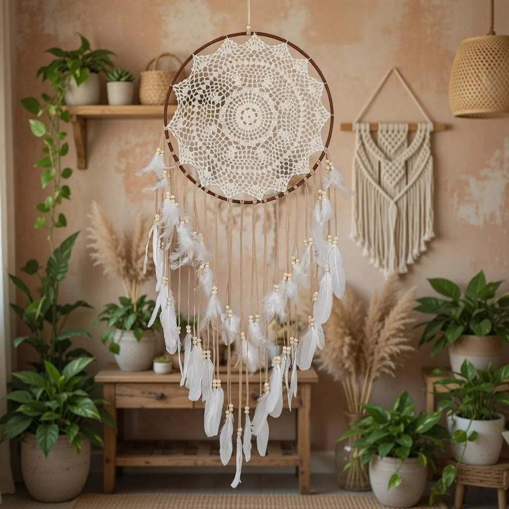 Large Boho Dreamcatcher