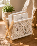  Boho Macrame Book Holder