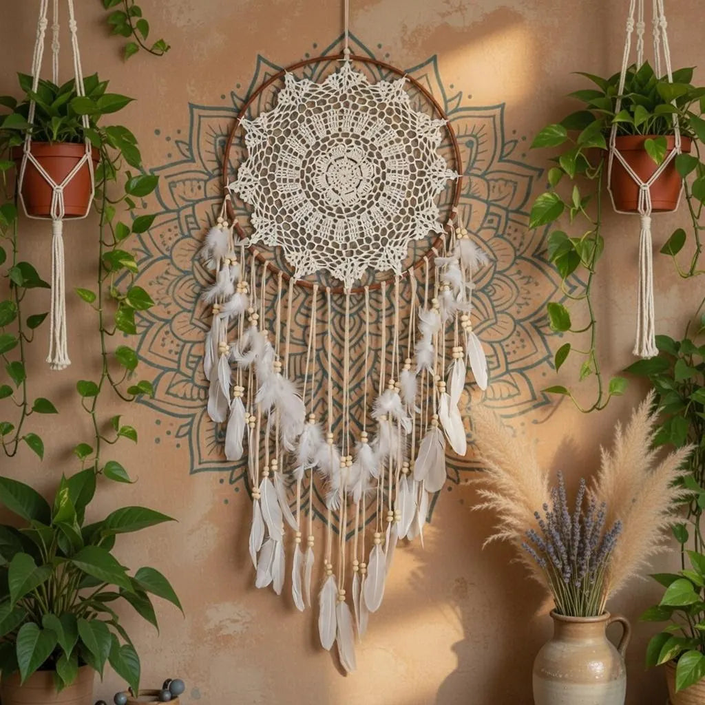 Large Boho Dreamcatcher