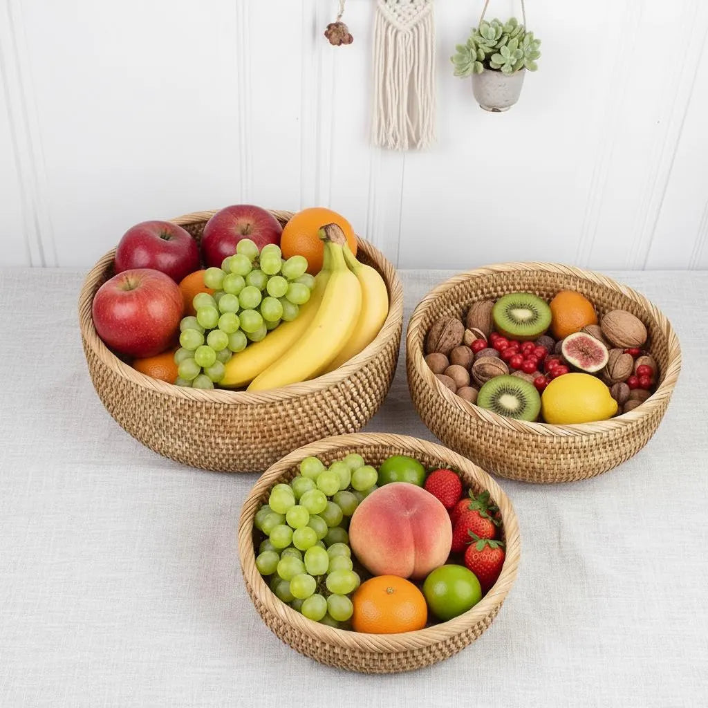 Boho Rustic Kitchen Organizer 
