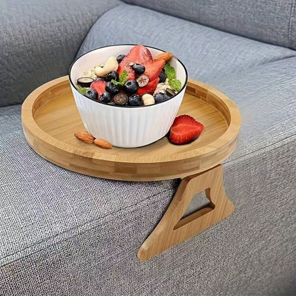Wooden Sofa Armrest Tray