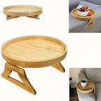 Wooden Sofa Armrest Tray