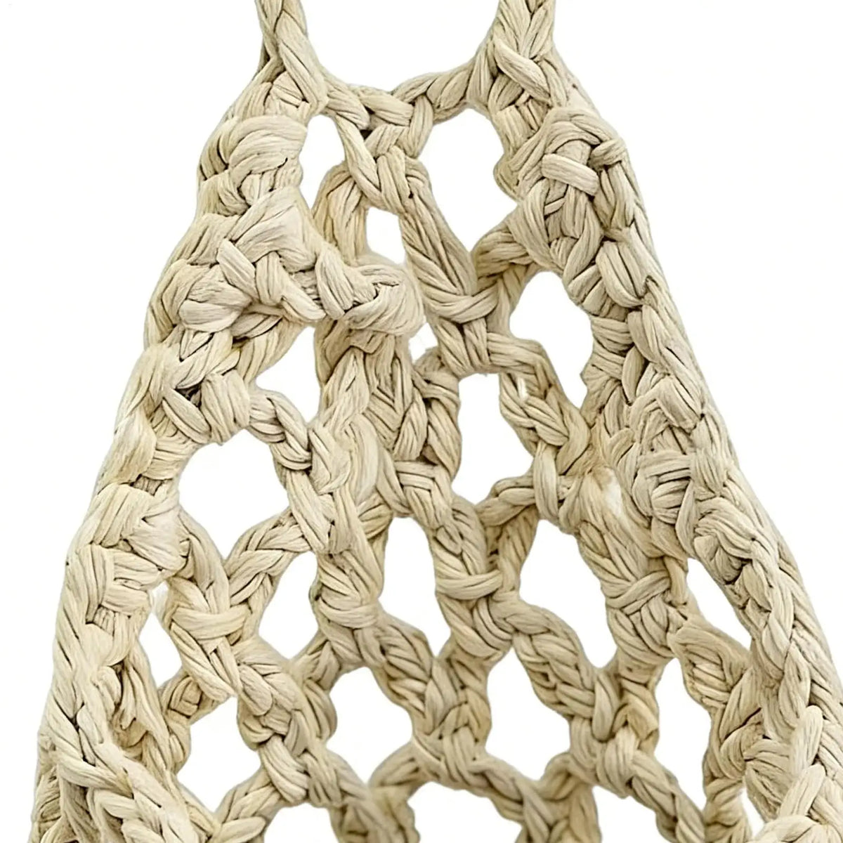 Boho Macrame Plant Hangerbasket for Succulents Cotton Rope Woven Hanging Basket with Net Pouch Home Decoration Organizer