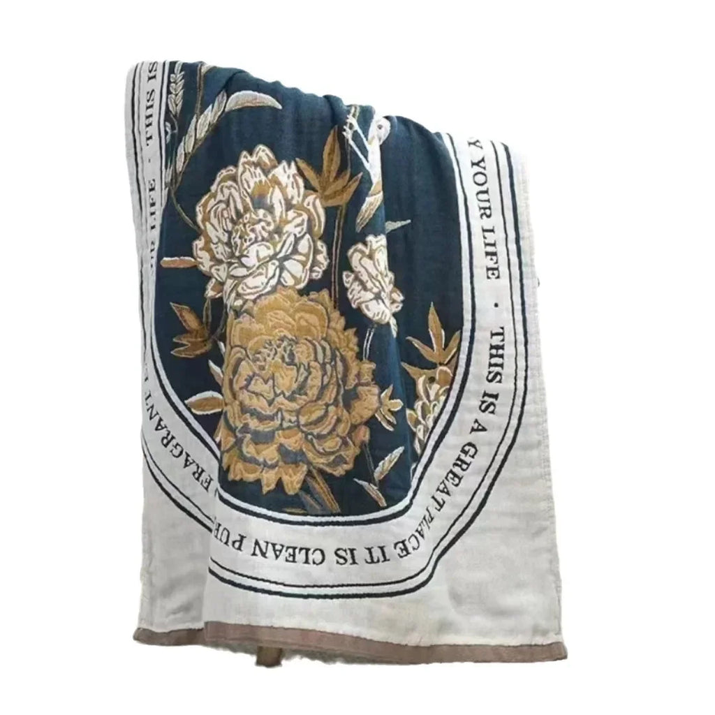 Bohemian Cotton Bath Towel