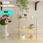 Ins Style Acrylic Storage Rack Desktop Organizer Perfume Jewelry and Cups Display Stand 3 Layers Removable Decorative Shelf
