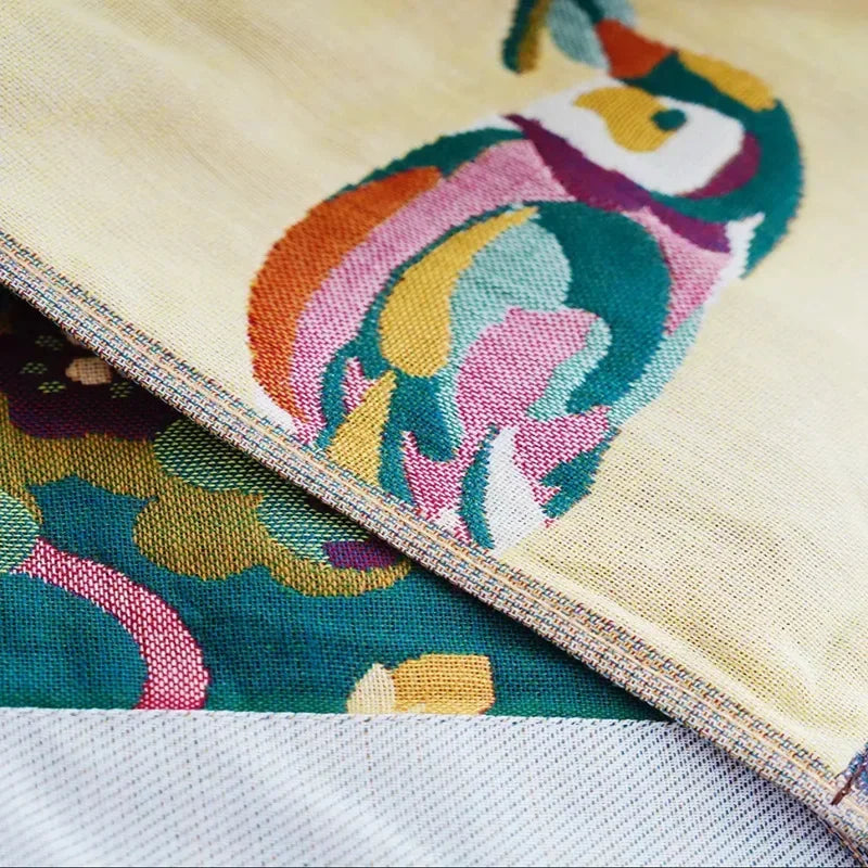 Bohemian Cotton Bath Towel