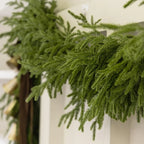 24/12Pcs Artificial Cedar Sprigs - Perfect for Christmas & Winter Home Decor, Tabletop Accents