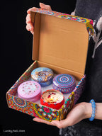 Boho Soy Candle Set of 4