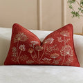Bohemian Chenille Throw Pillowcase Cojines Decoration Sofa Floral Embroidered Pillow Cover Headboard Cushion Covers 45X45Cm