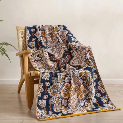 Bohemian Cotton Bath Towel
