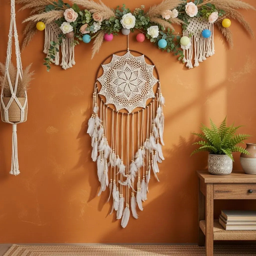 Large Boho Dreamcatcher
