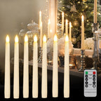 300 Hours Lighting Time Flameless LED Candle Warm Light Flickering Flame Simulation Table Candle for Holiday Wedding Home Decor