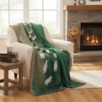 Boho Vintage Woven Sheep Tapestry Throw Blanket