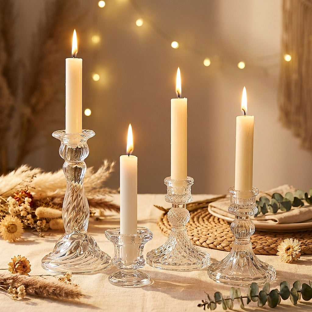 Nordic Glass Candle Holder