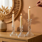 Nordic Glass Candle Holder