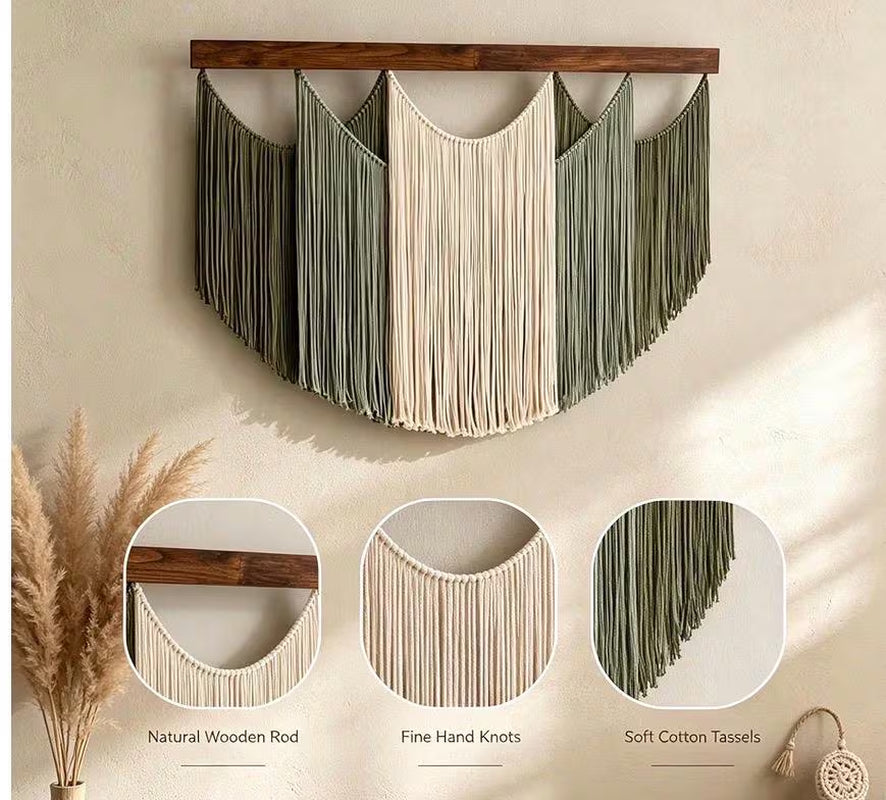 Large Boho Macrame Wall Hanging 