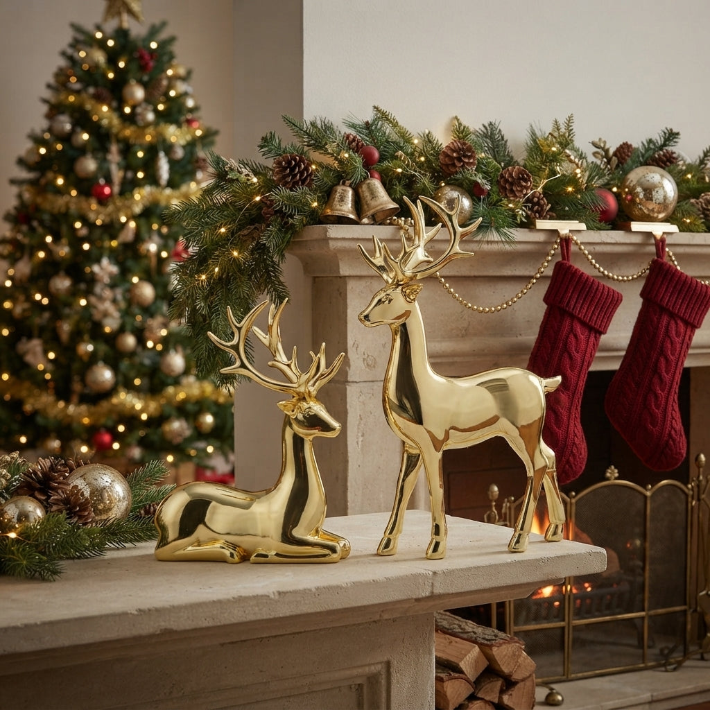 Christmas Reindeer Table Decoration